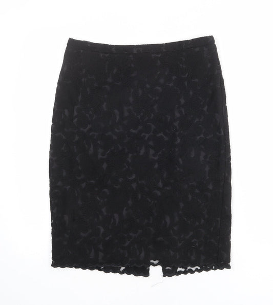 Womens UK Size 10 NEXT Straight & Pencil Lace Skirt
