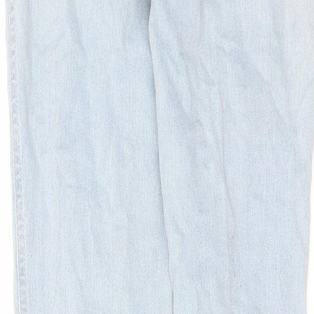 H&M Mens Blue Cotton Skinny Jeans Size 27 in L32 in Regular Zip