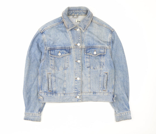 Womens UK Size 8 Topshop Blue Jacket