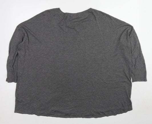 Womens UK Size L H&M Grey Pullover Jumper