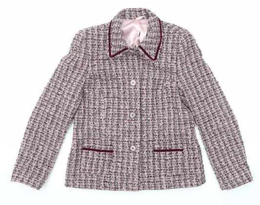 Womens UK Size 12 Berkertex Multicoloured Jacket