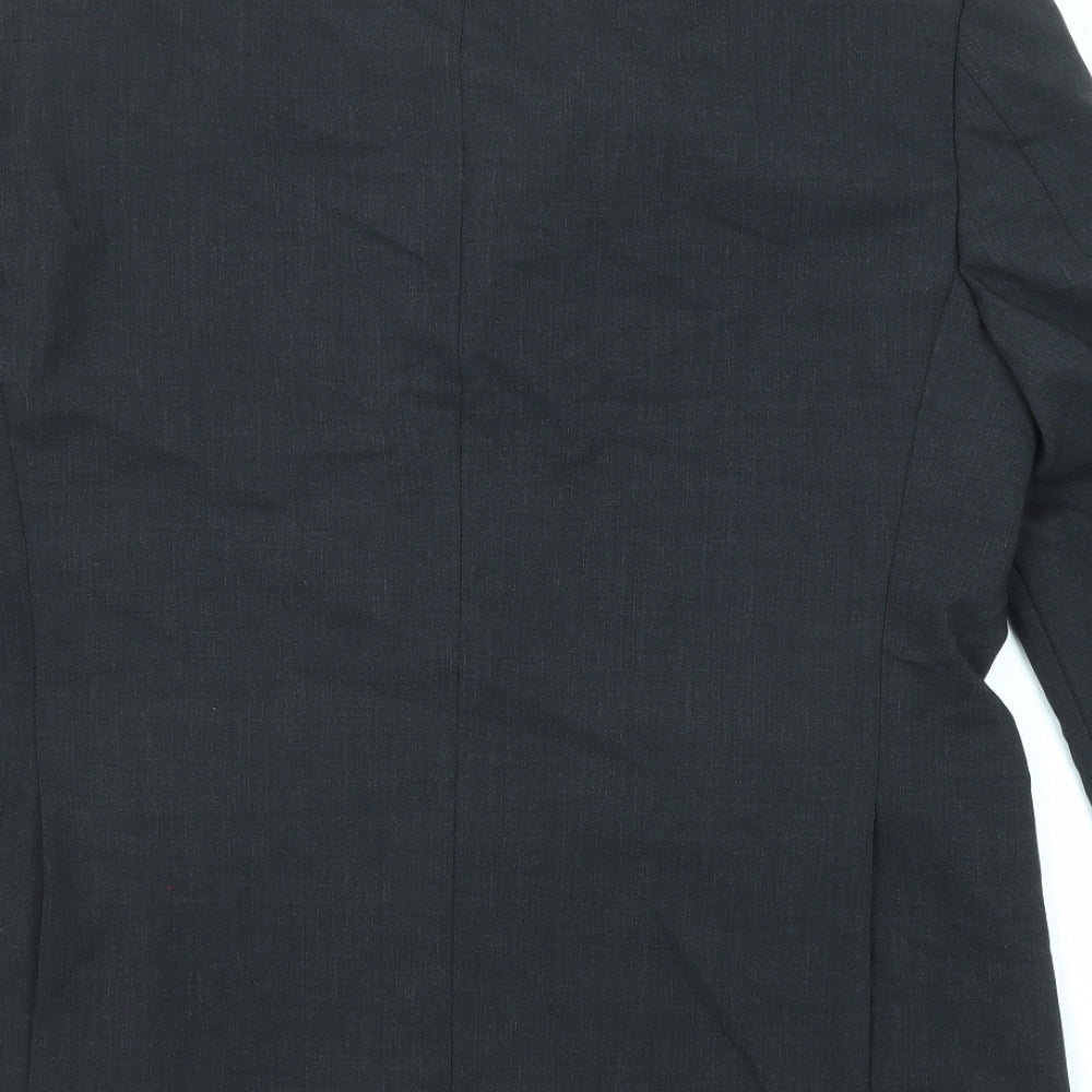 Mens UK Size 42 Marks and Spencer Regular Black Suit Jacket