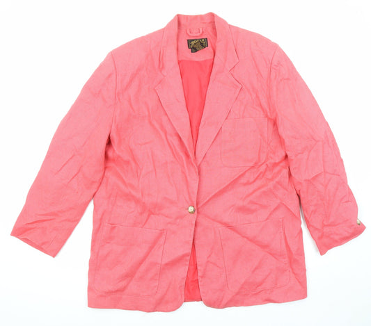 Womens UK Size L Eddie Bauer Pink Jacket