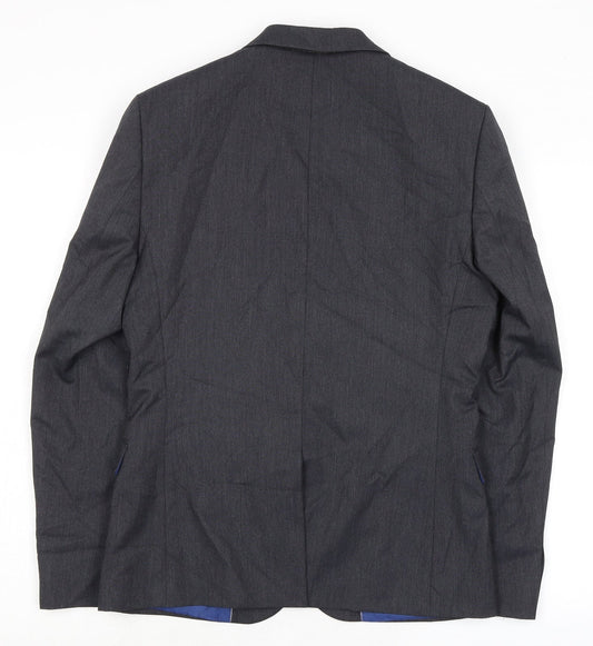 Mens UK Size 38 Marks and Spencer Regular Grey Suit Jacket