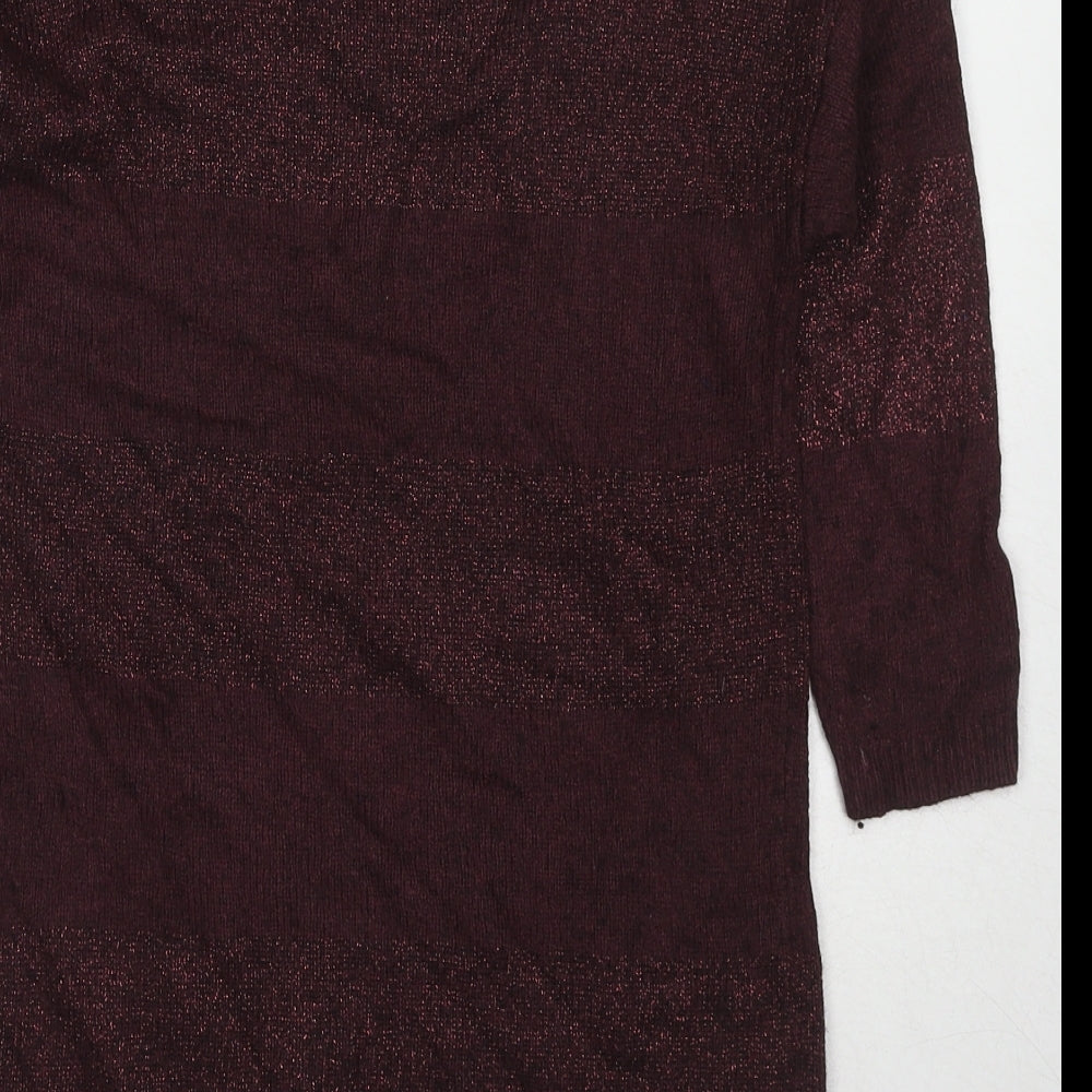 Womens UK Size 12 NEXT Red Pullover Jumper