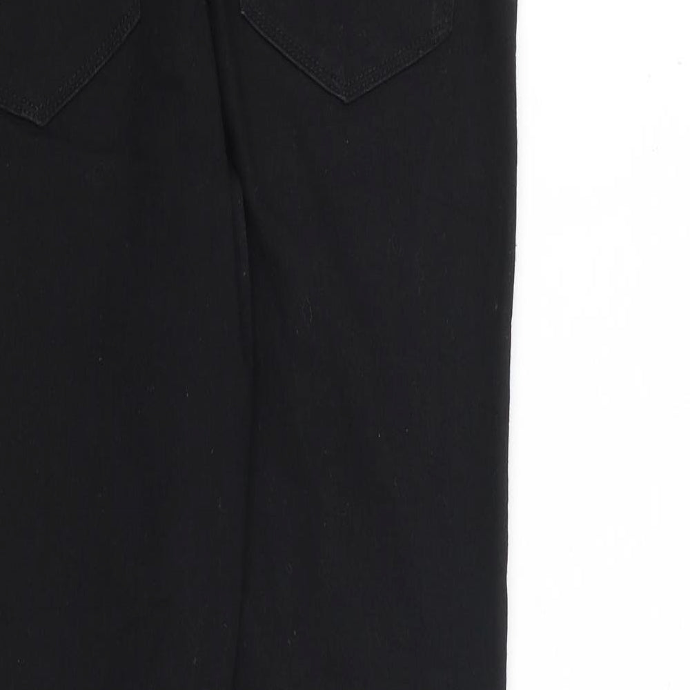 Denim & Co. Womens Black Cotton Jegging Jeans Size 10 L28 in Regular