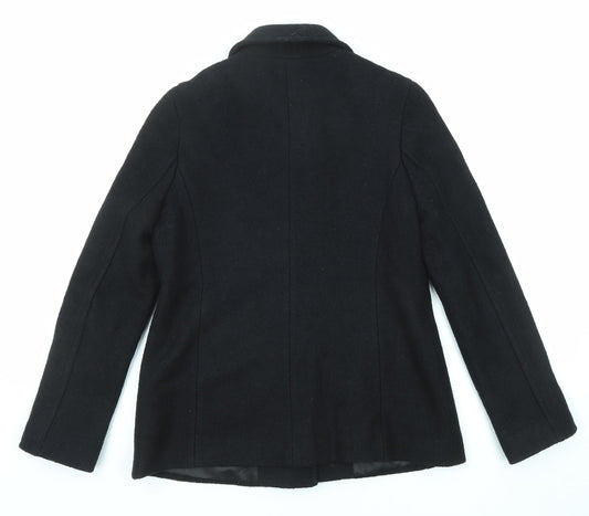 Womens UK Size 12 Lands' End Black Jacket