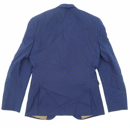 Mens UK Size 38 NEXT Regular Blue Suit Jacket
