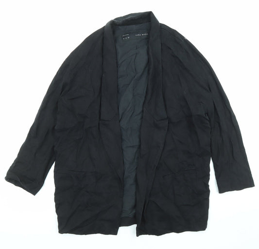 Womens UK Size M Zara Black Jacket