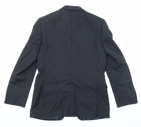 Mens UK Size 40 John Lewis Regular Blue Suit Jacket