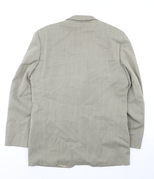 Mens UK Size 40 Gibson Regular Beige Suit Jacket