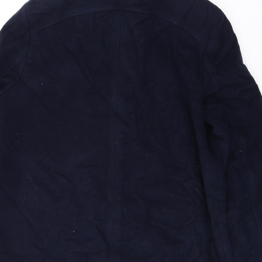 Womens UK Size 12 Gerry Weber Blue Overcoat