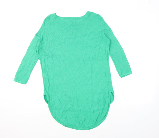 Womens UK Size XS Phase Eight Green Pullover Jumper