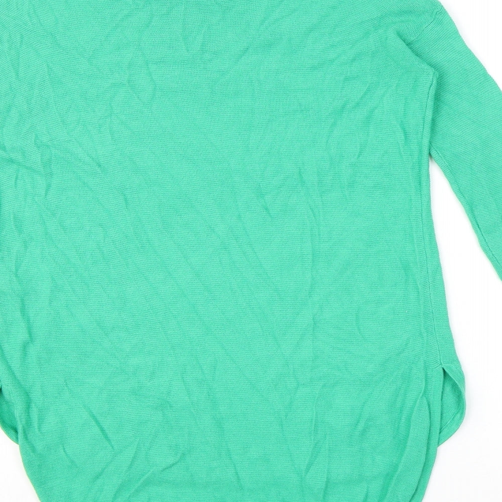 Womens UK Size XS Phase Eight Green Pullover Jumper