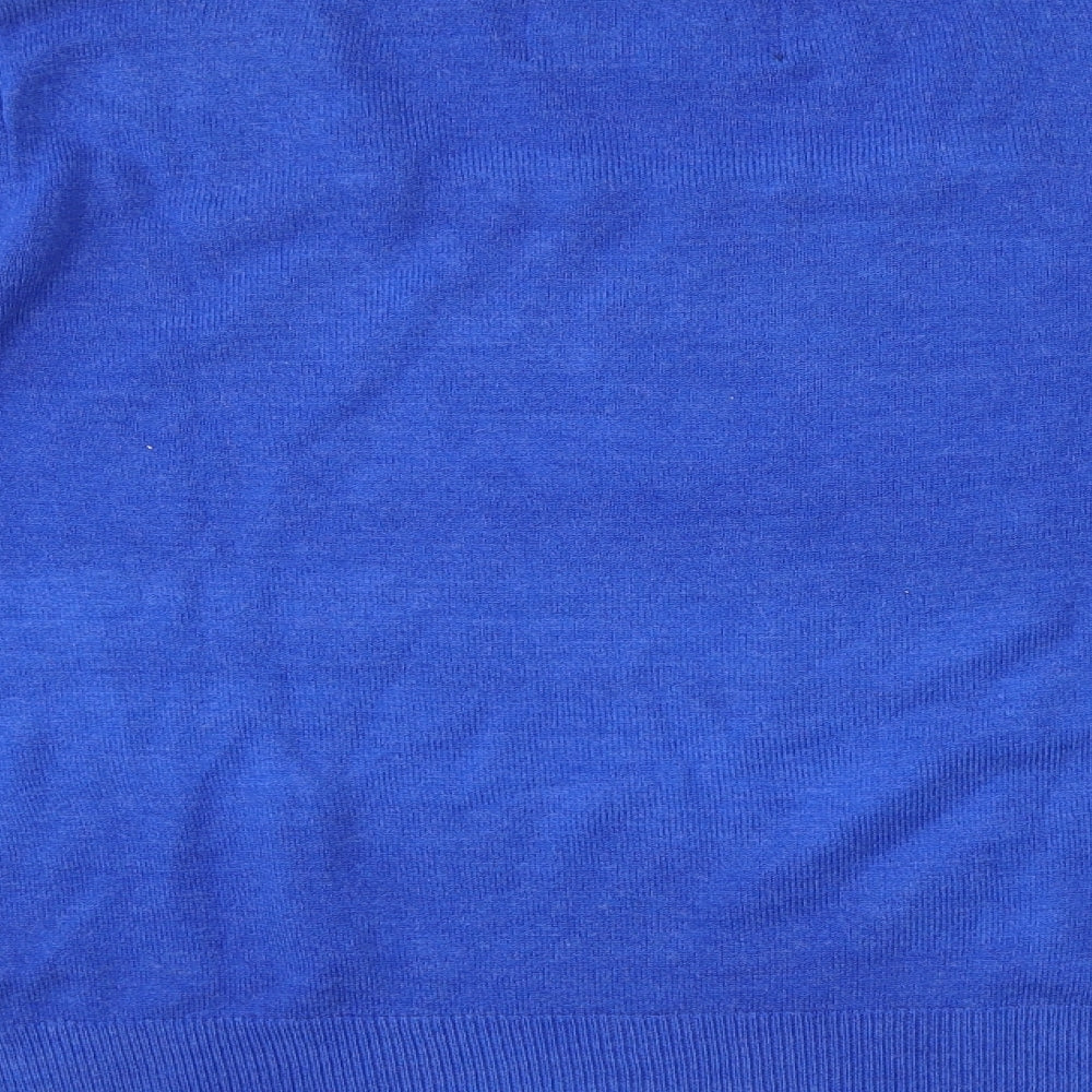 Womens UK Size 12 Maine Blue Pullover Jumper