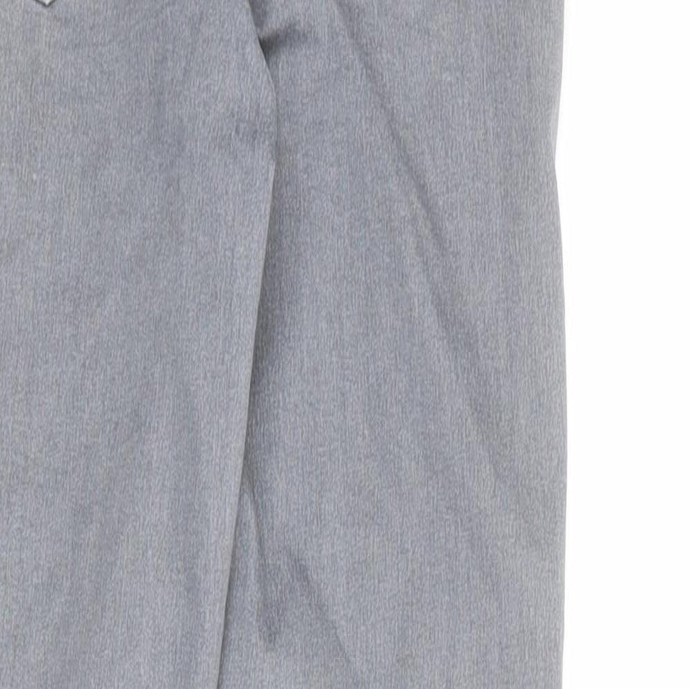 Topshop Womens Grey Cotton Skinny Jeans Size 30 in L28 in Regular Zip