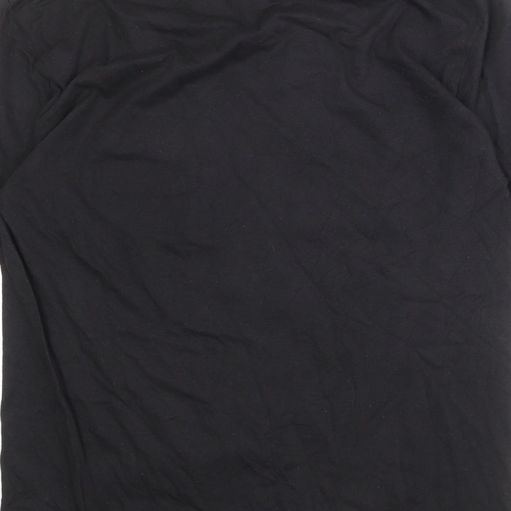 Womens UK Size M Disney Black Tunic T-Shirt