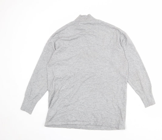 Womens UK Size 12 Dorothy Perkins Grey Pullover Jumper