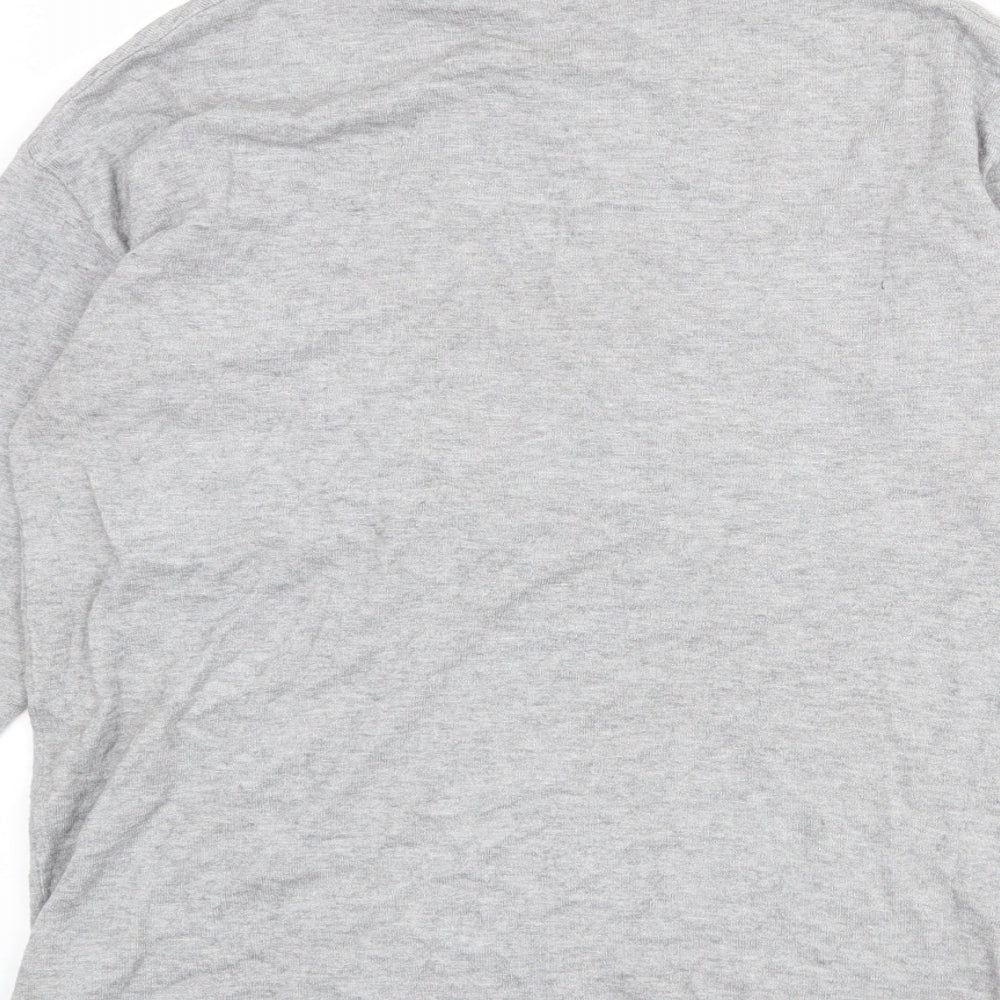 Womens UK Size 12 Dorothy Perkins Grey Pullover Jumper