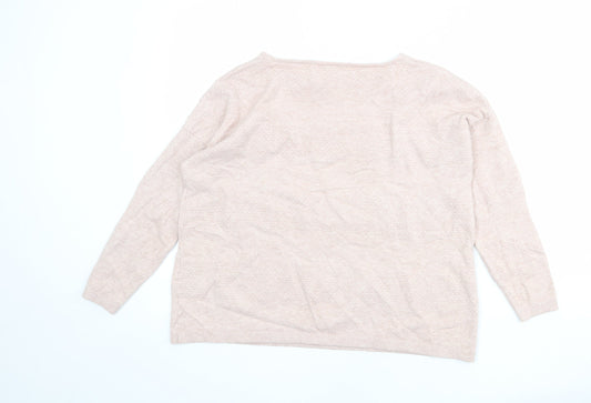 Womens UK Size M Only Pink Pullover Jumper