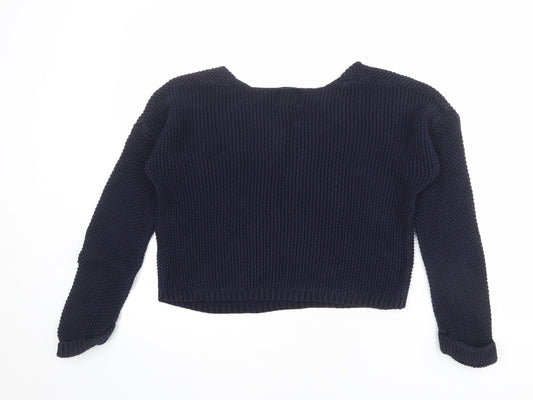 Womens UK Size 12 New Look Blue Pullover Jumper