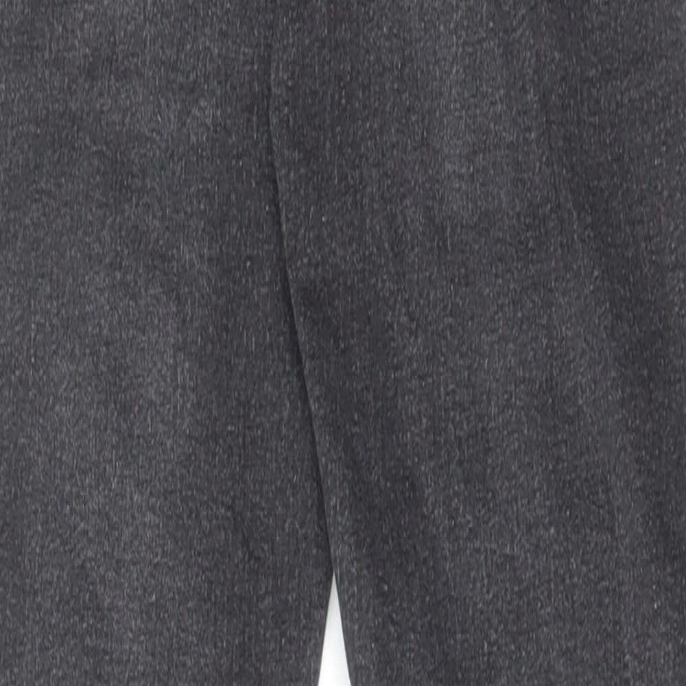Topshop Womens Grey Cotton Skinny Jeans Size 26 in L32 in Regular Zip