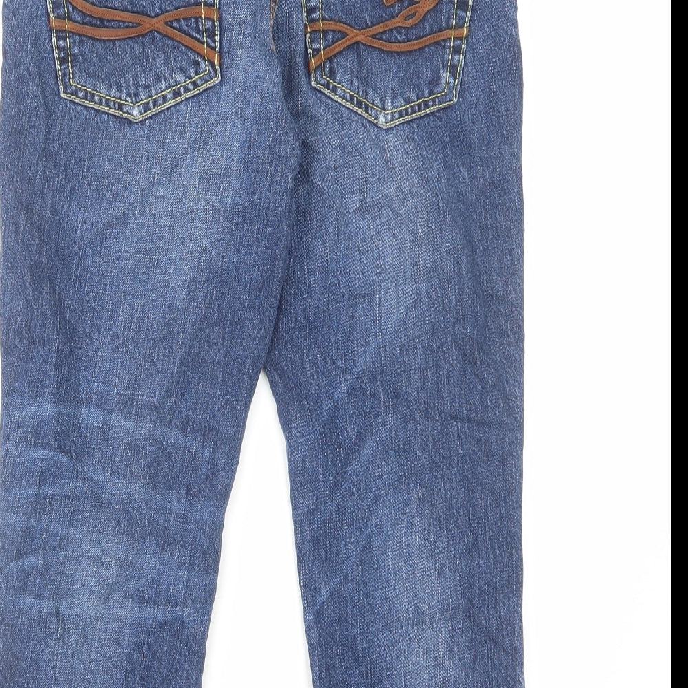 Liu Jo Womens Blue Cotton Bootcut Jeans Size 28 in L20 in Regular Zip