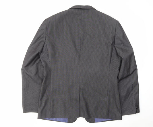 Mens UK Size 44 NEXT Regular Grey Suit Jacket