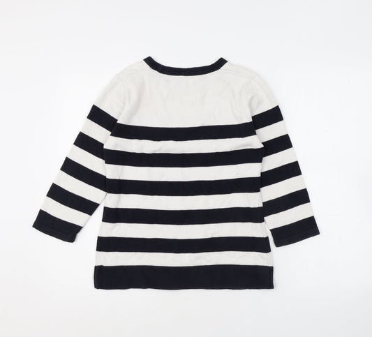 Womens UK Size S CC White Pullover Jumper