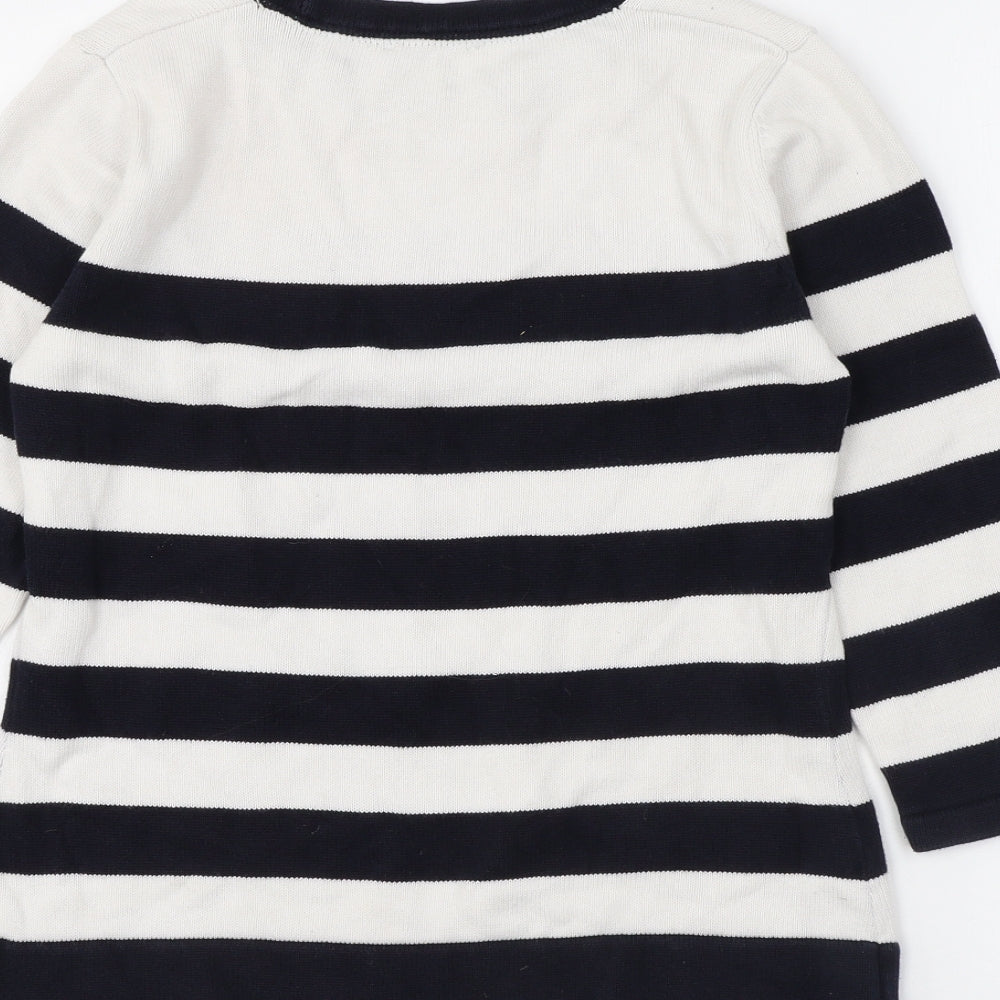 Womens UK Size S CC White Pullover Jumper