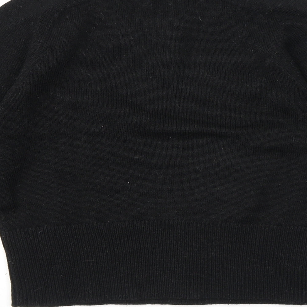 Womens UK Size XS NEXT Black Pullover Jumper