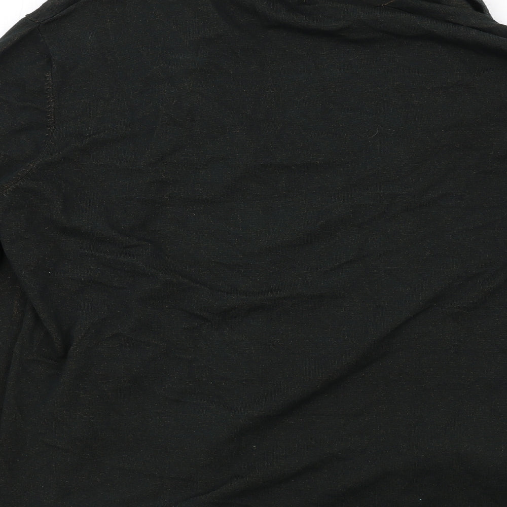 Womens UK Size 14 Michele Hope Black Cardigan Jumper