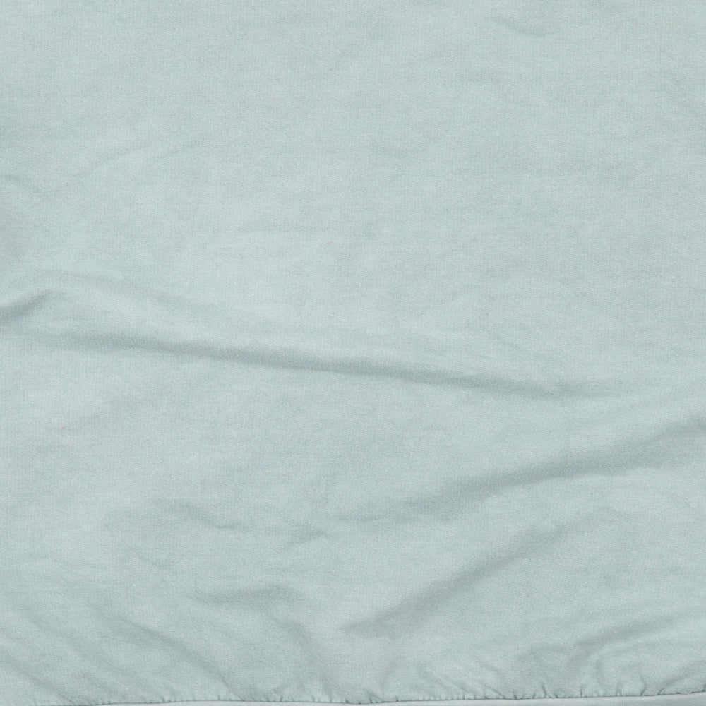 Topman Mens Green Polyester Pullover Sweatshirt Size L