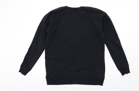 Womens UK Size 10 ASOS Black Pullover Sweatshirt