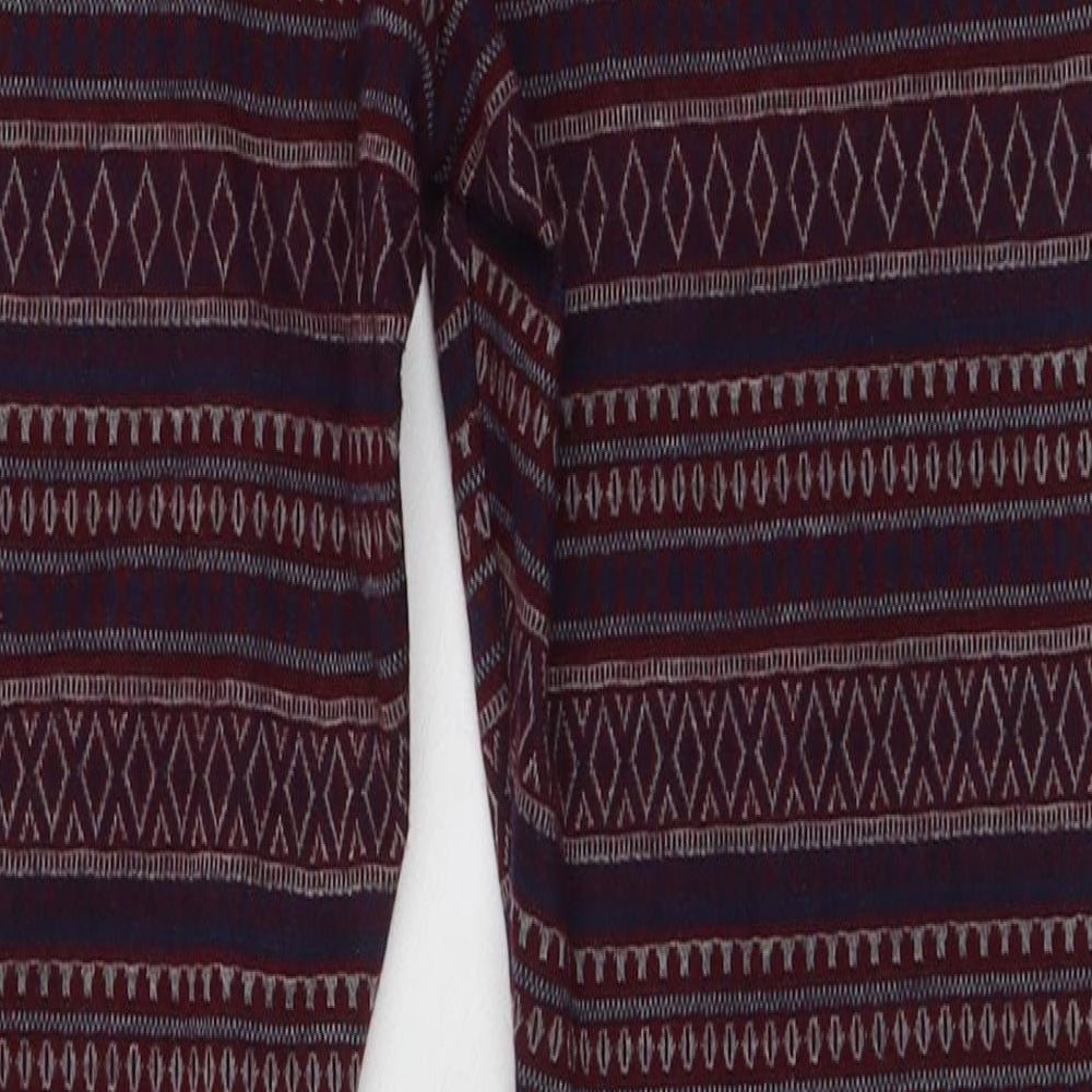 Womens UK Size S New Look Carrot Multicoloured Leggings