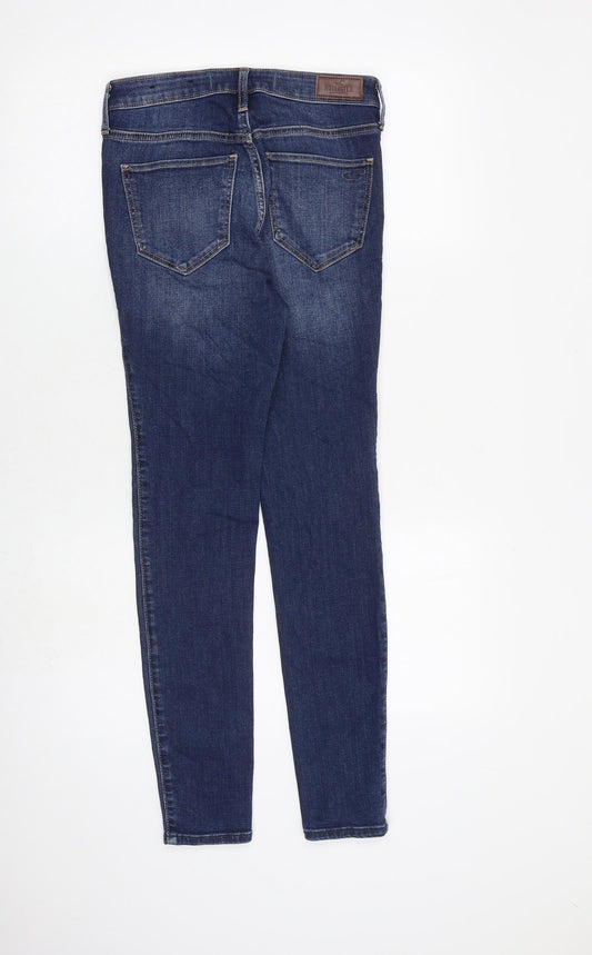 Hollister Womens Blue Cotton Skinny Jeans Size 26 in L28 in Slim Zip