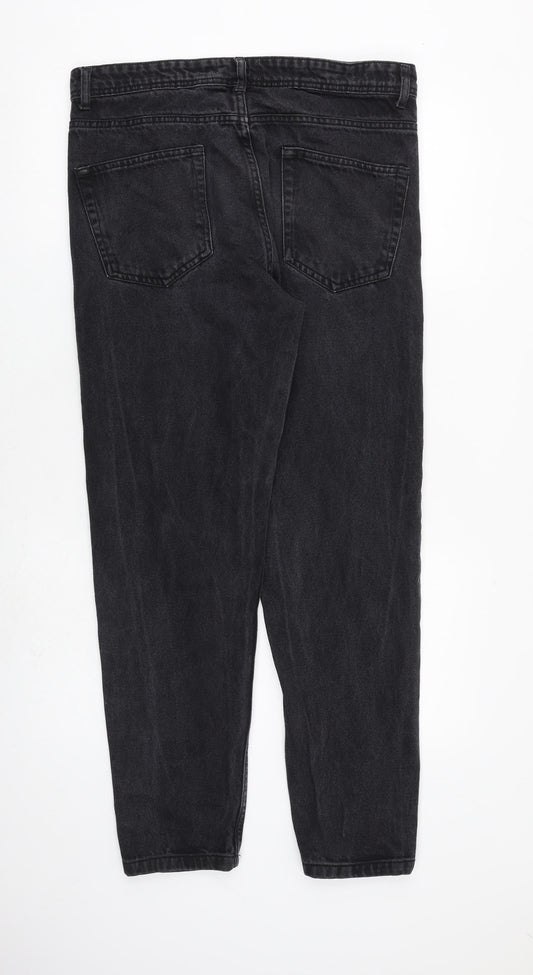 Don't Think Twice Womens Black Cotton Skinny Jeans Size 32 in L34 in Regular Zip