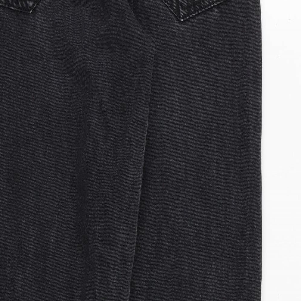 Don't Think Twice Womens Black Cotton Skinny Jeans Size 32 in L34 in Regular Zip