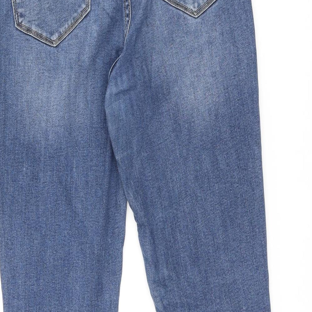 LuLaRoe Womens Blue Cotton Skinny Jeans Size 28 in L26.5 in Regular Zip