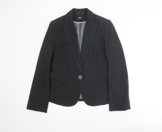 Womens UK Size 12 Marks and Spencer Regular Grey Blazer