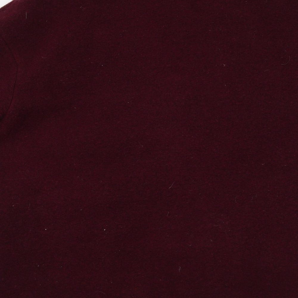 Womens UK Size S Mango Red Overcoat