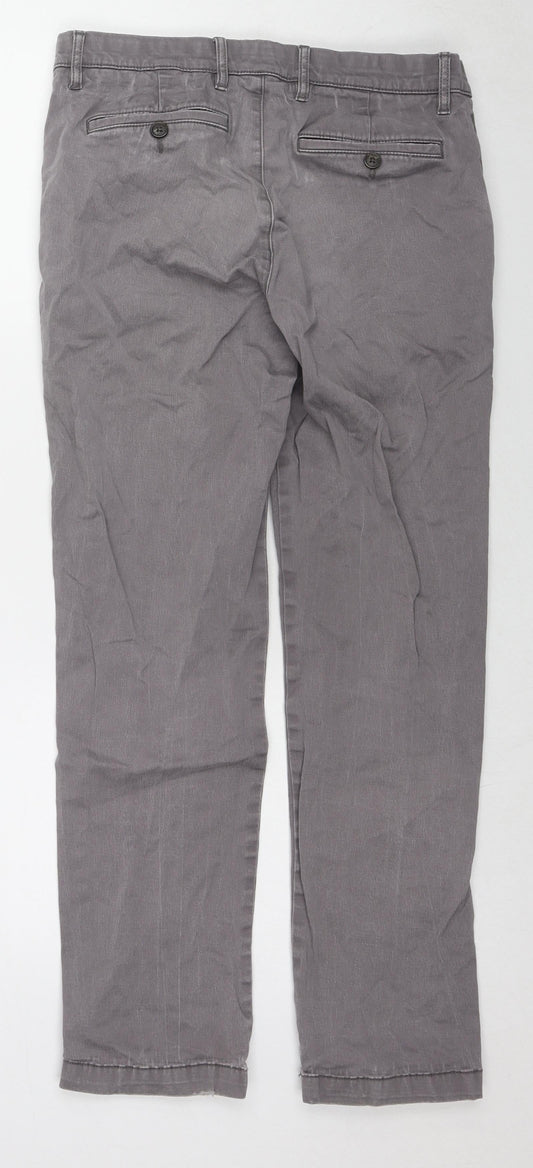 Mens UK Size 31 in Goodthreads Regular Fit Straight Grey Jeans
