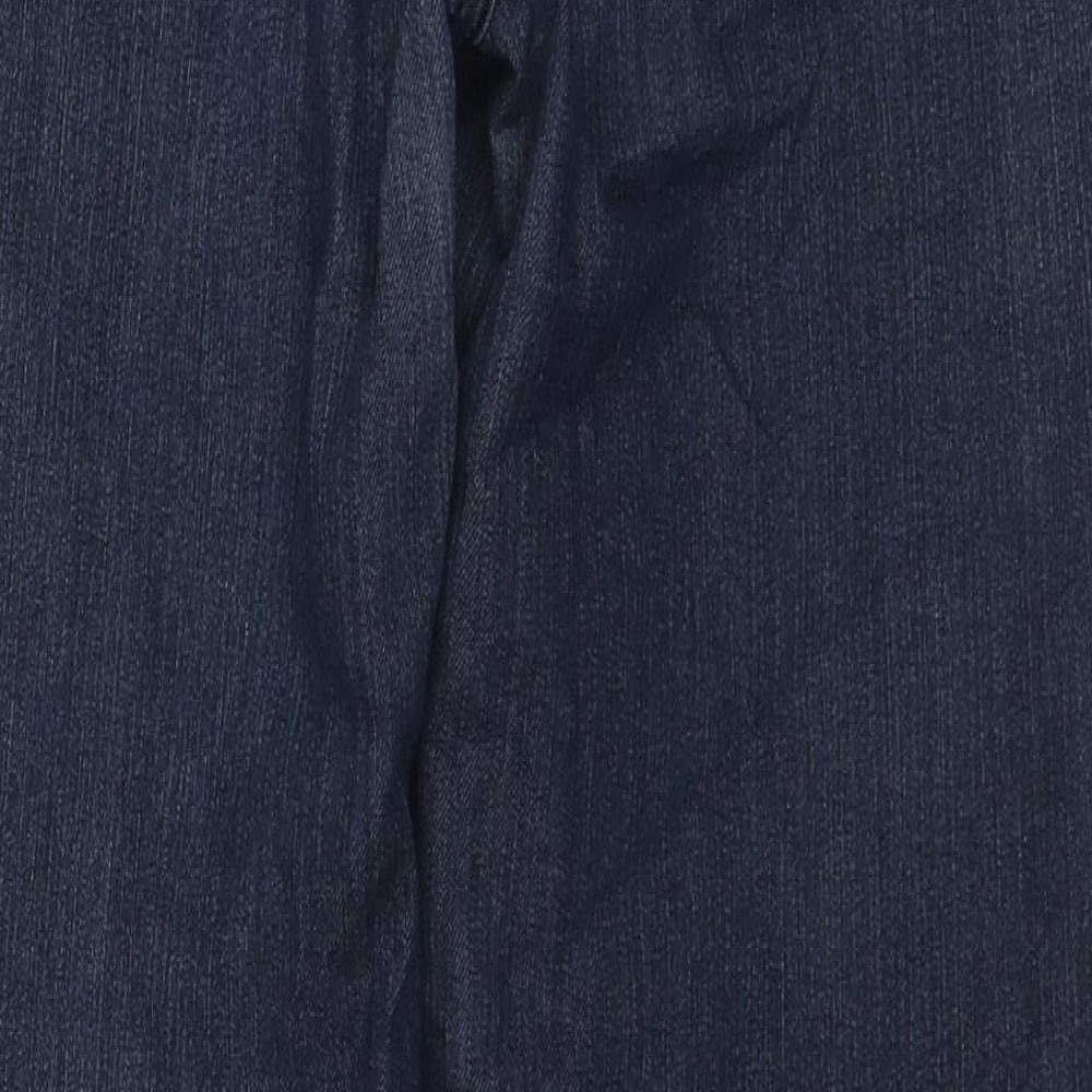 Womens UK Size 10 NYDJ Regular Fit Straight Blue Jeans