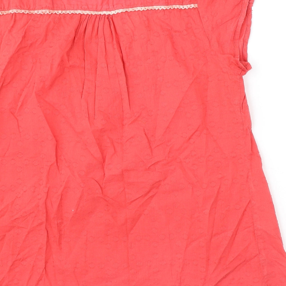 Womens UK Size 12 Nomads Pink Basic T-Shirt