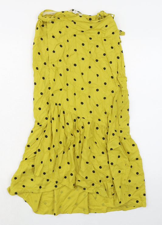 Womens UK Size 4 Miss Selfridge Wrap Skirt