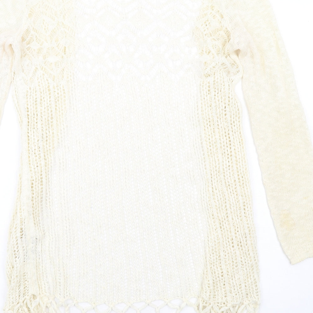 Womens UK Size S Only Ivory Cardigan Jumper