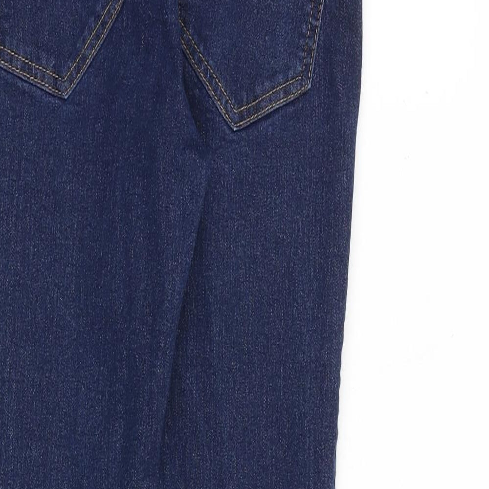 Womens UK Size 10 H&M Regular Fit Skinny Blue Jeans