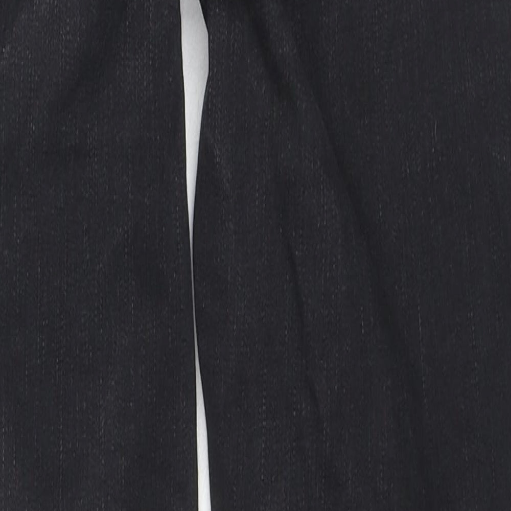 New Look Womens Black Cotton Skinny Jeans Size 10 L27 in Regular Zip