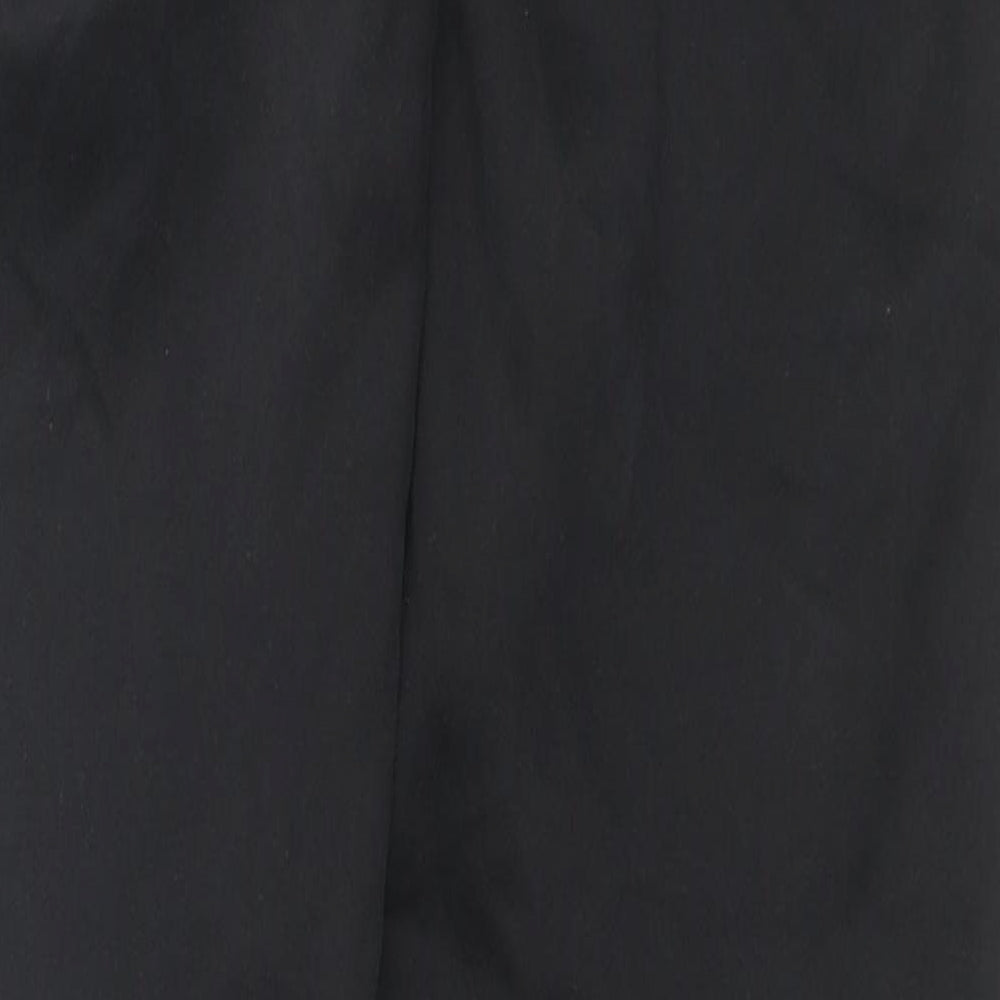 NEXT Womens Black Cotton Skinny Jeans Size 8 L27 in Regular Zip