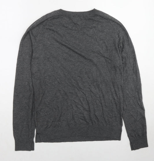 Womens UK Size S H&M Grey Pullover Jumper